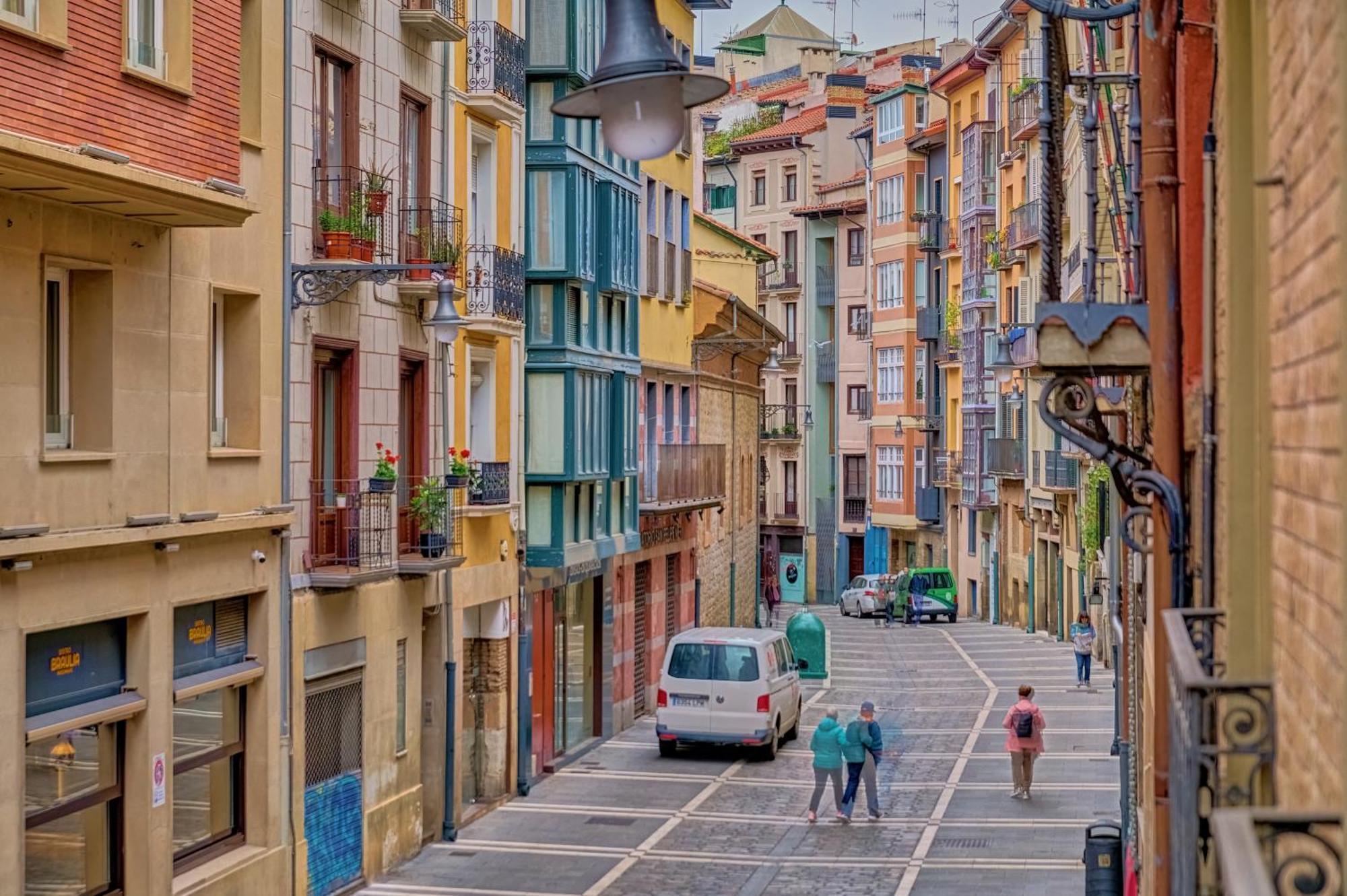 פמפלונה Centro Historico Exterior, Calle Nueva Dos Balcones מראה חיצוני תמונה